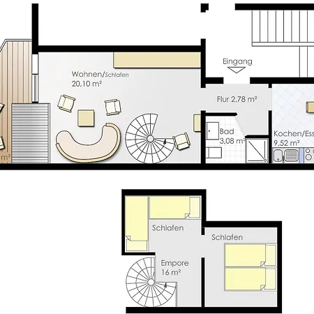 Moewe Apartment *