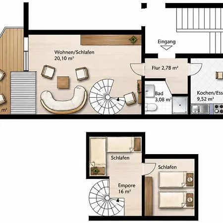 Apartmán Moewe *